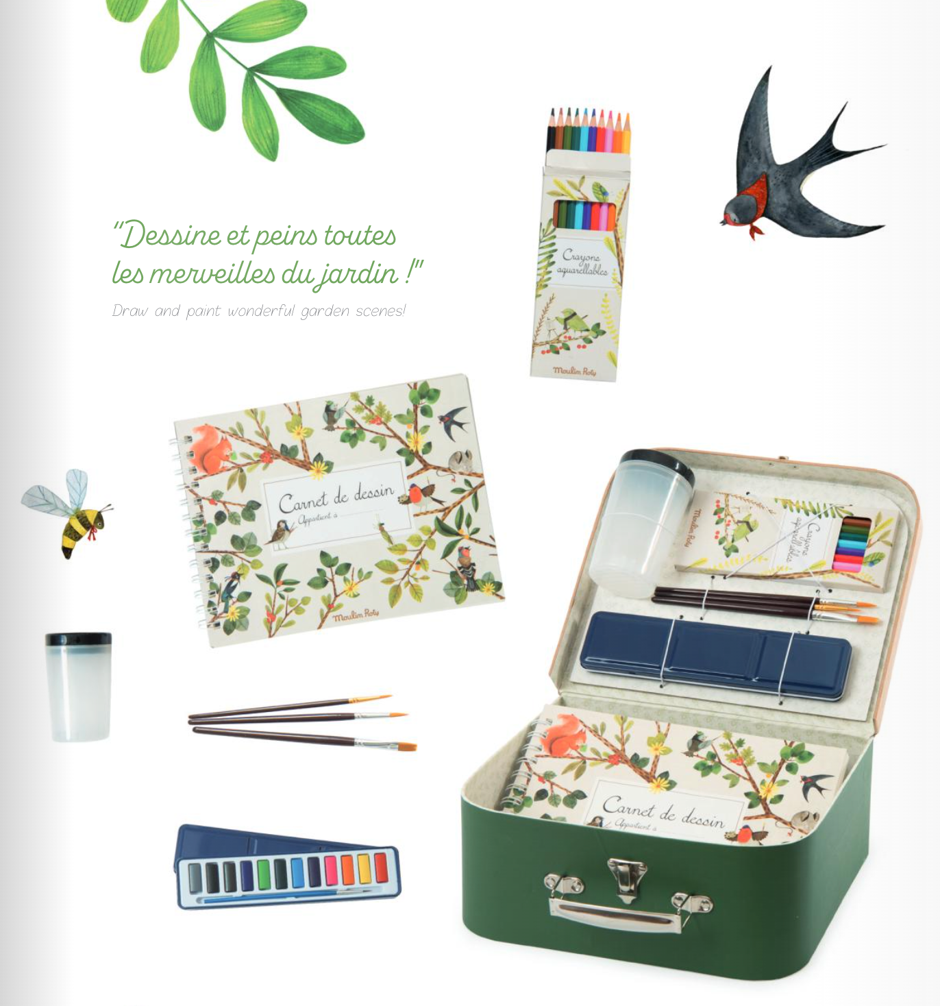 Le Botaniste Watercolour Artist Case