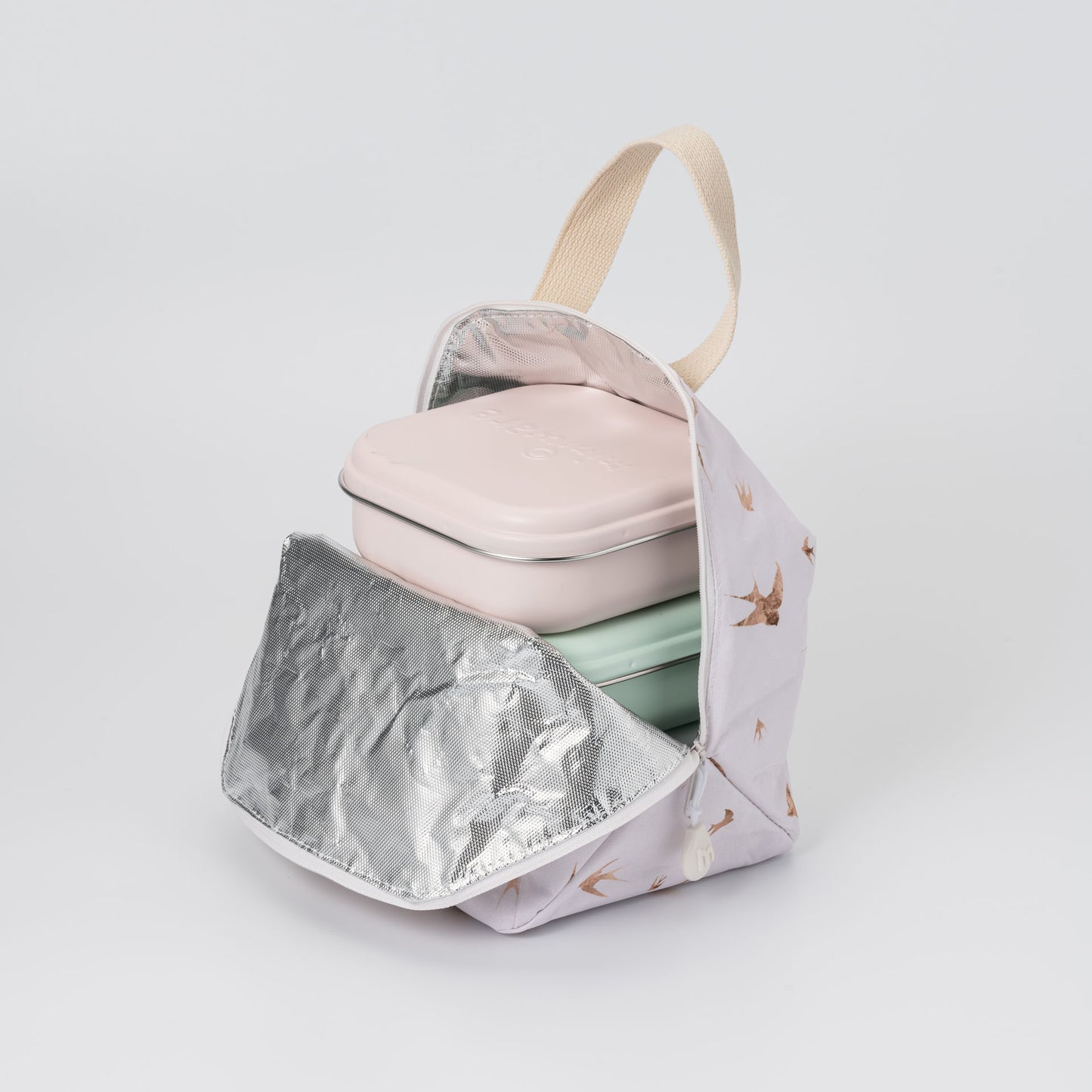 Miniware - Meal Tote Bag in Golden Swallow