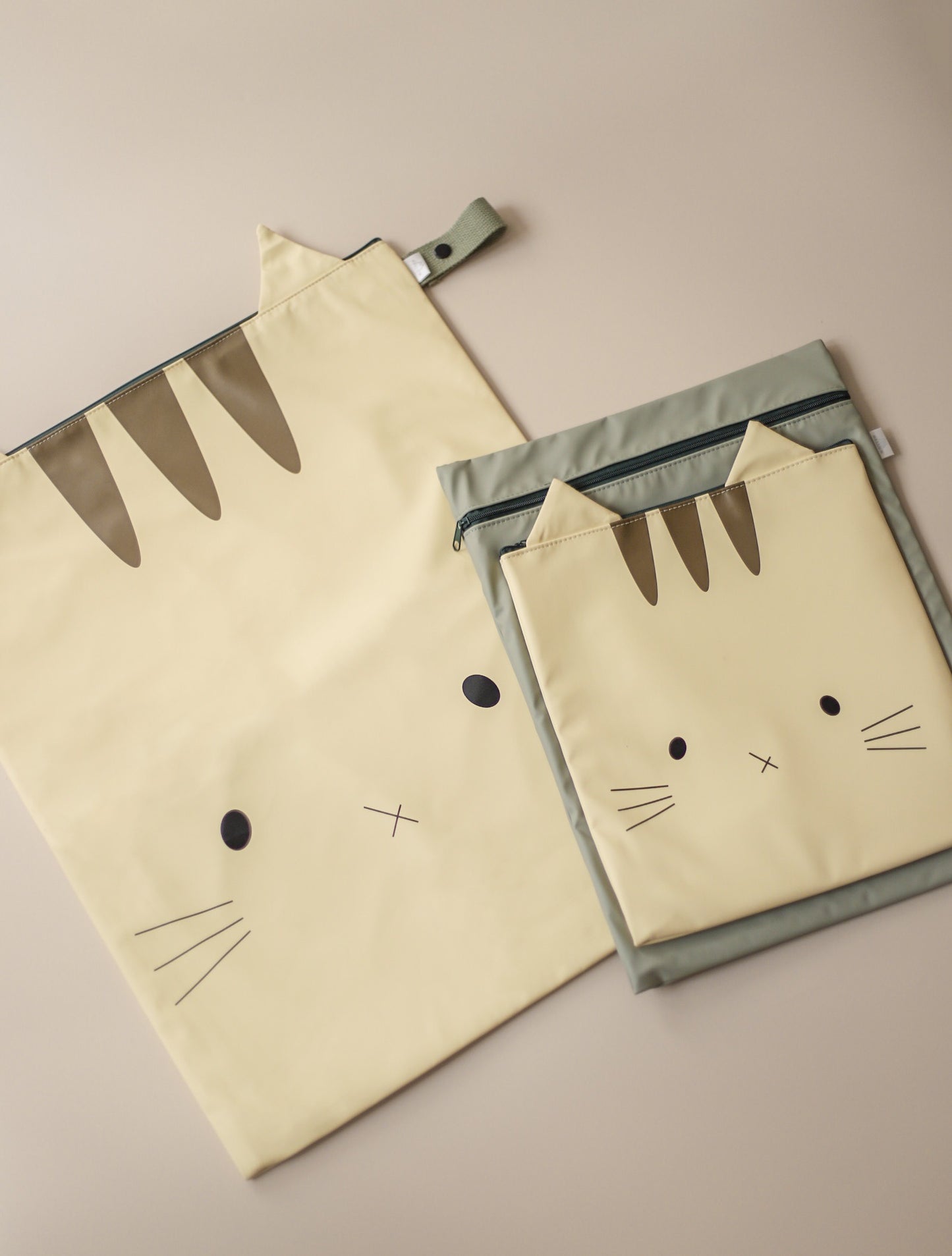 Eco Wet Bag - Kitten / Morning Dew