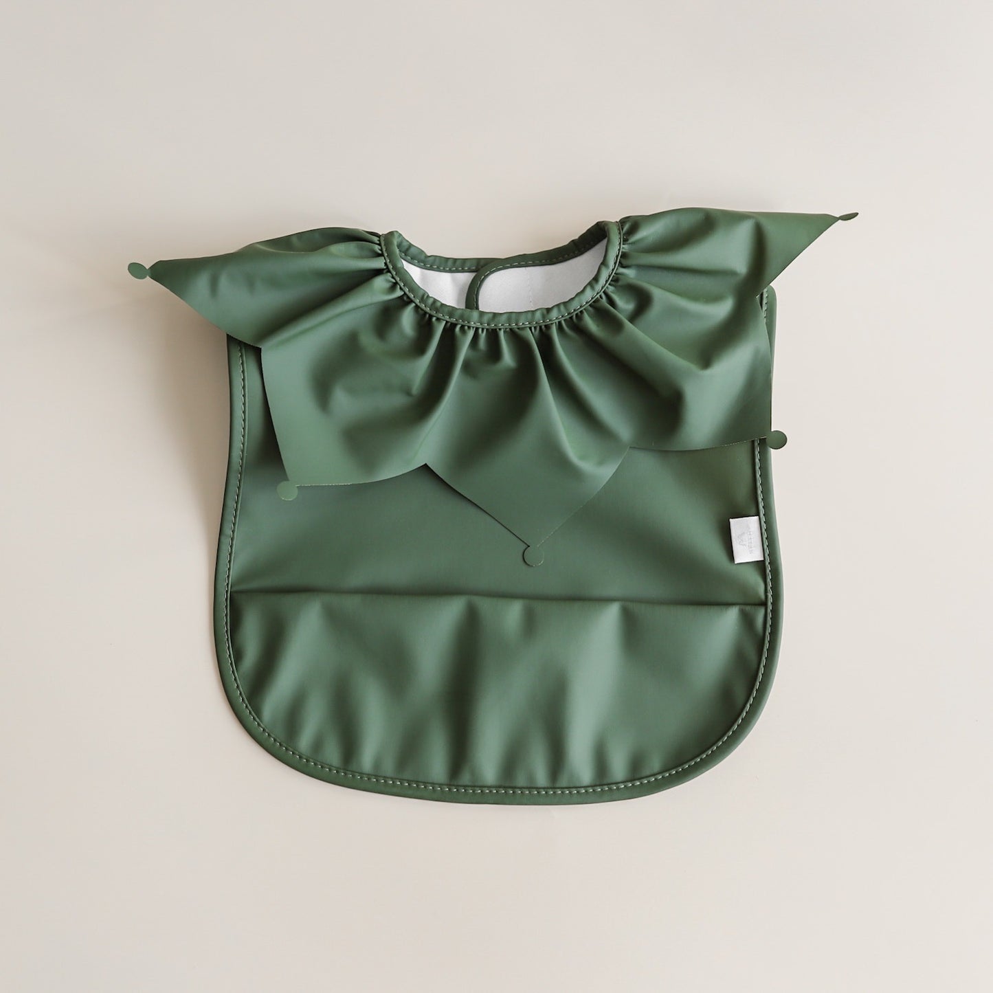 Starburst Baby Bib - Seaweed