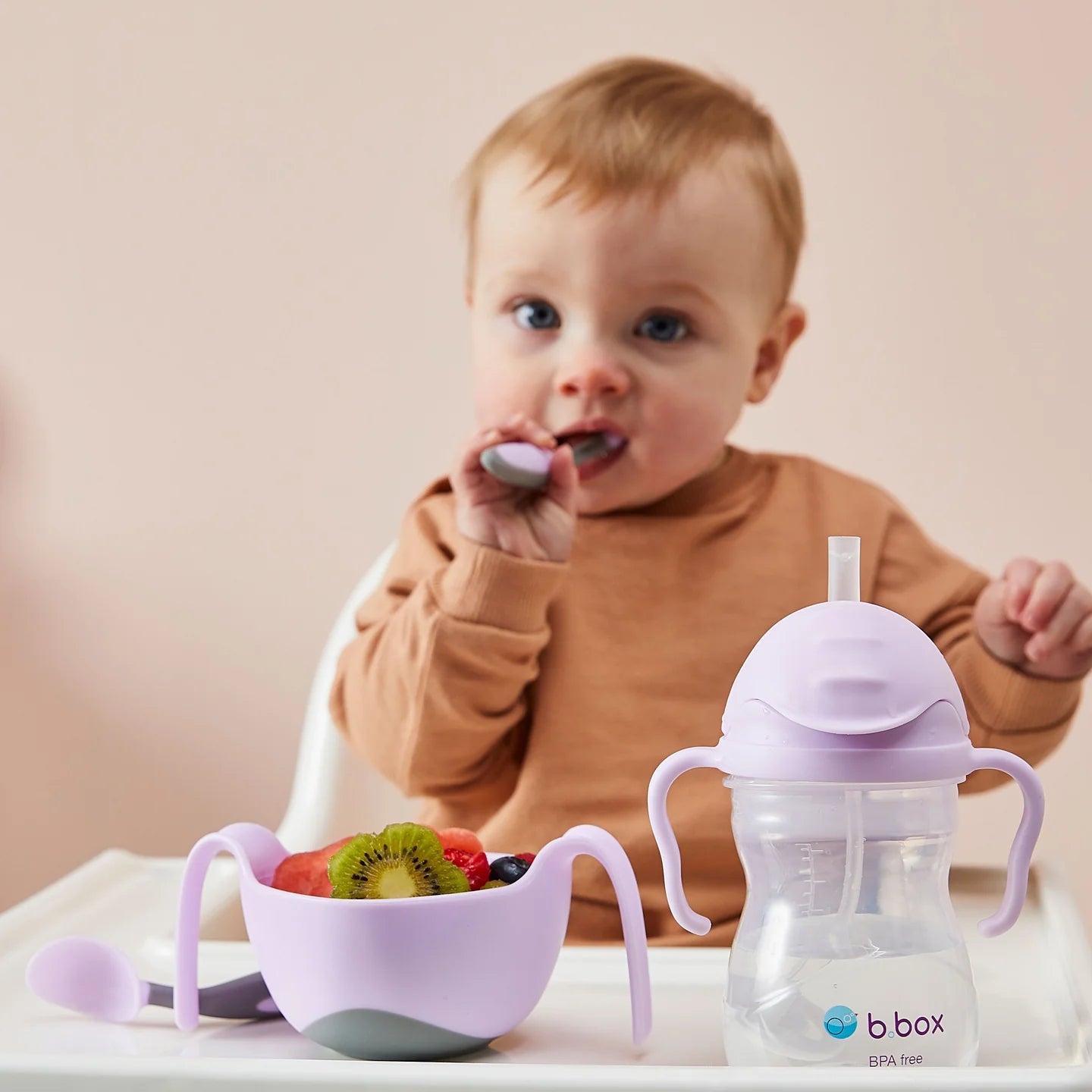 Gelato Toddler Cutlery - Boysenberry