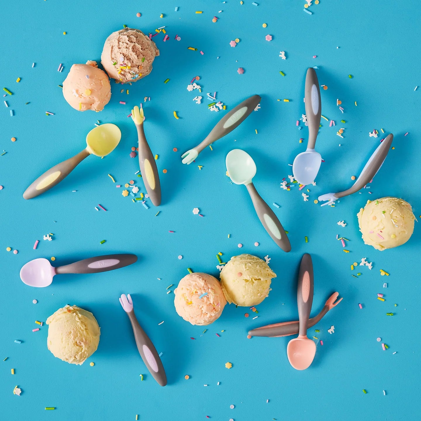 Gelato Toddler Cutlery - Bubblegum